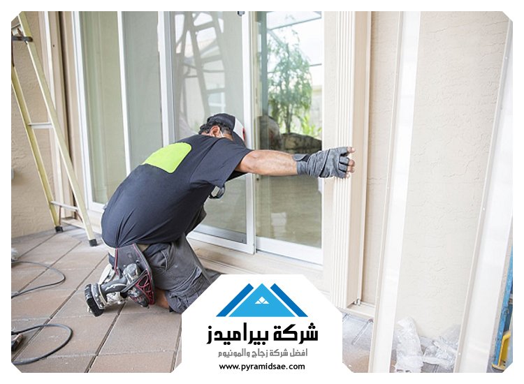 تركيب ابواب زجاج